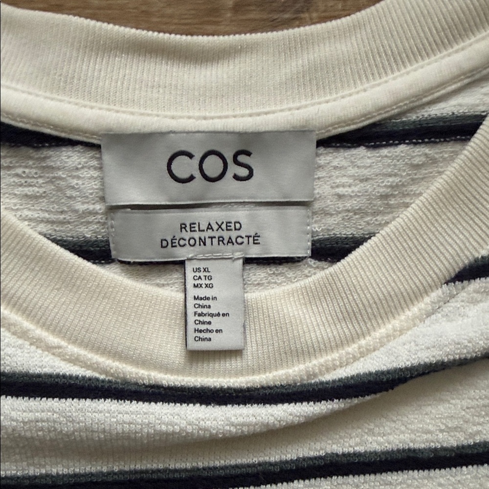 COS Striped T-Shirt - Picture 6 of 7